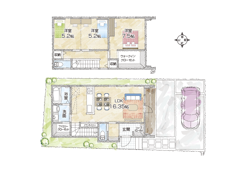 A号地参考プラン